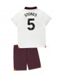 Billige Manchester City John Stones #5 Bortedraktsett Barn 2023-24 Kortermet (+ Korte bukser)